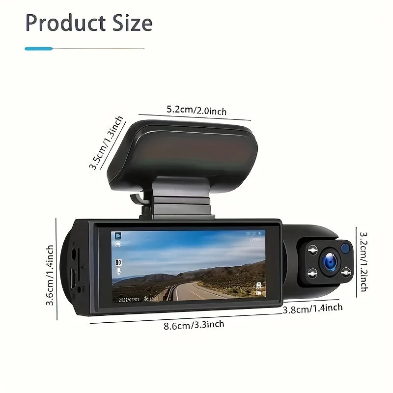 DashCam 1080P HD WIFI Dual camera