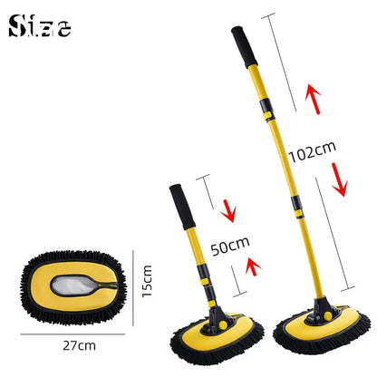 CarMop Retractable Curved Handle