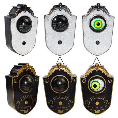 Halloween Motion Eye Doorbell With Horror Sound