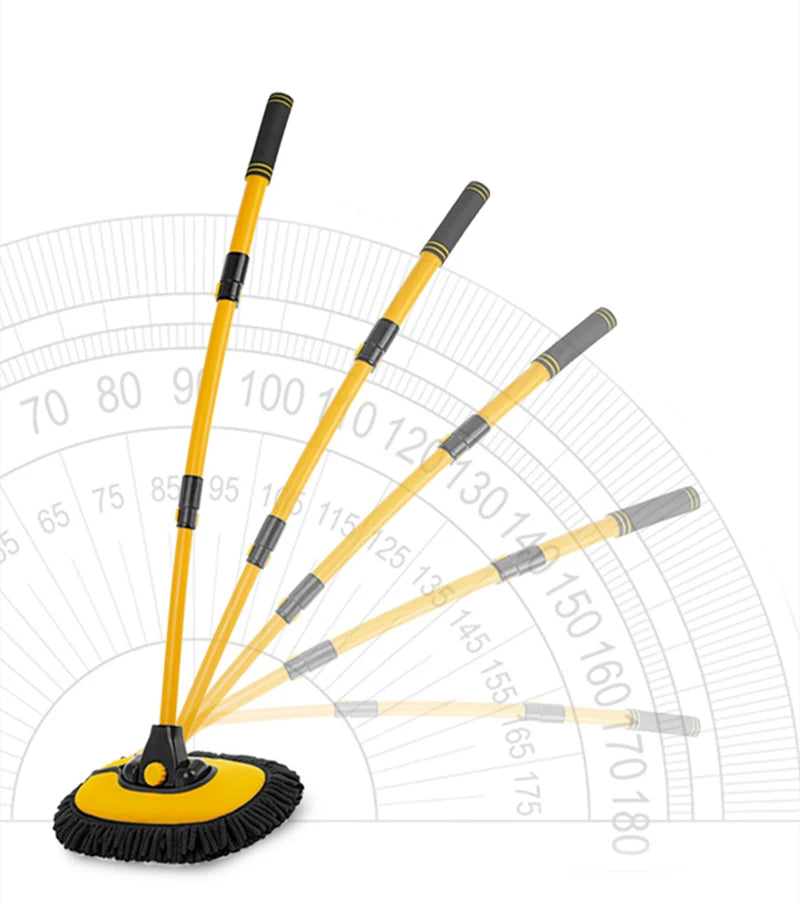 CarMop Retractable Curved Handle