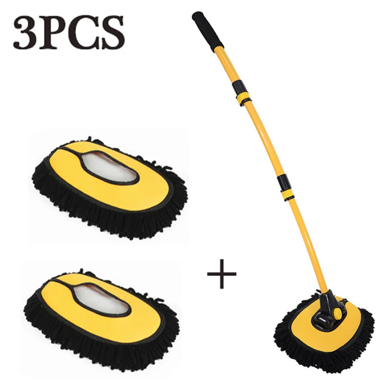CarMop Retractable Curved Handle