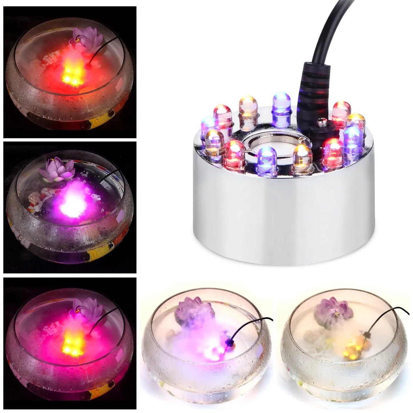 Fog Mist Maker With LED Lights